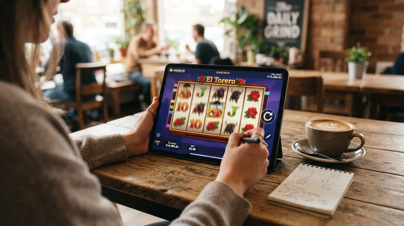 Ein Merkur-Slot im Demo-Modus mit virtuellem Spielguthaben, kein Registrierungsformular sichtbar