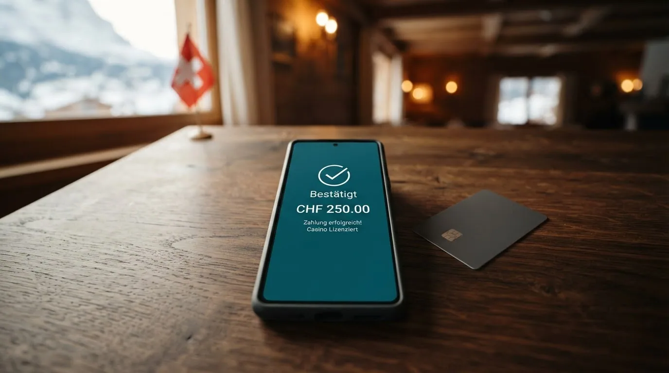 TWINT-Logo und PostFinance-Karte neben einem Smartphone mit geöffneter Banking-App